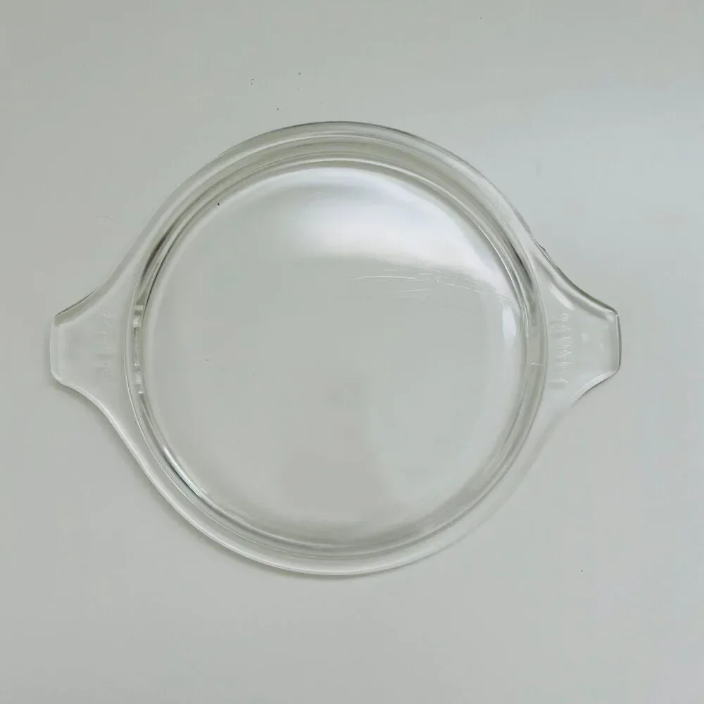 PYREX Brown White Woodland 473-B Casserole Dish 1 Qt With Lid